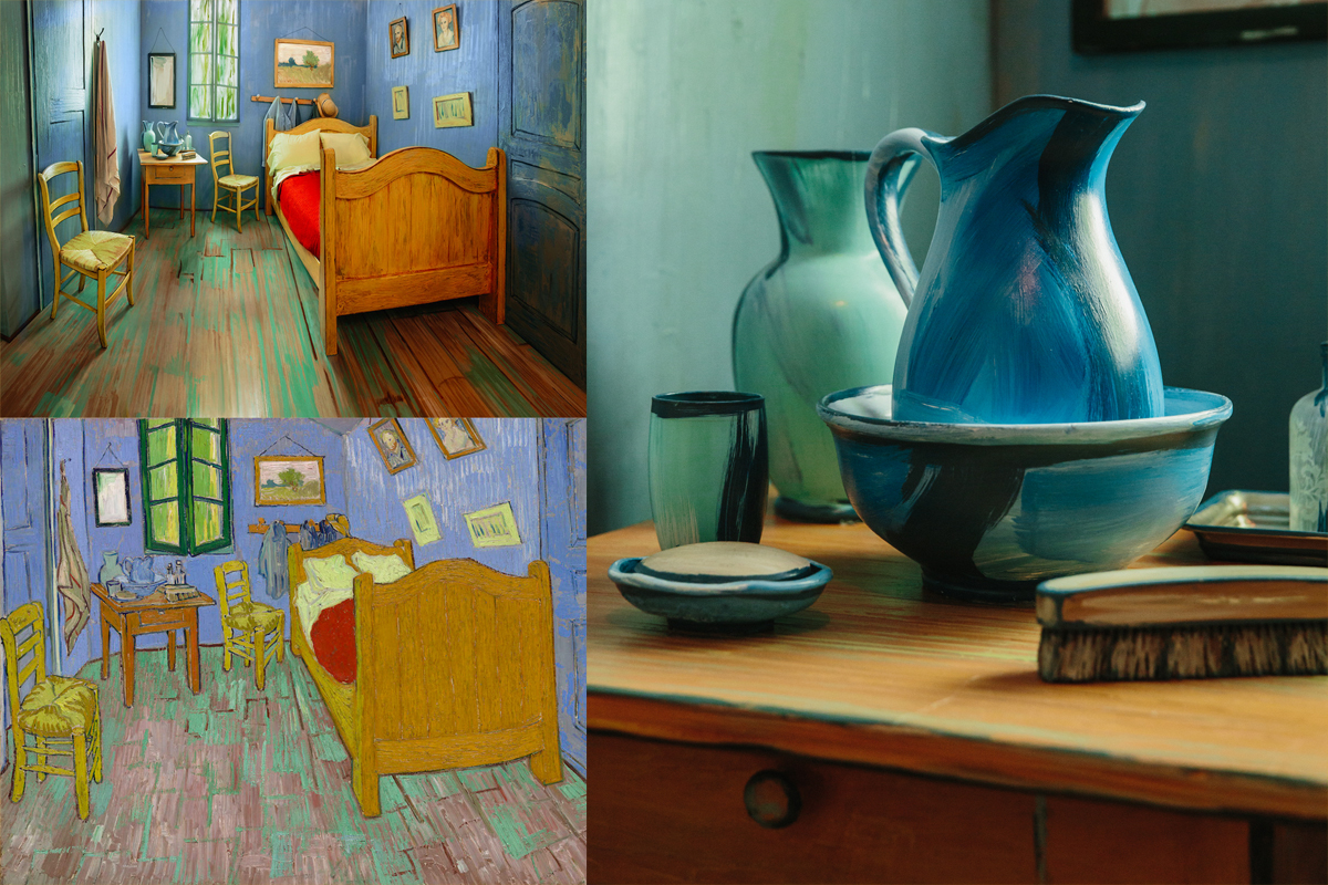 Van Gogh'un ünlü yatak odası yeniden yaratılarak sanat severlere geceliği 10 dolardan kiralandı