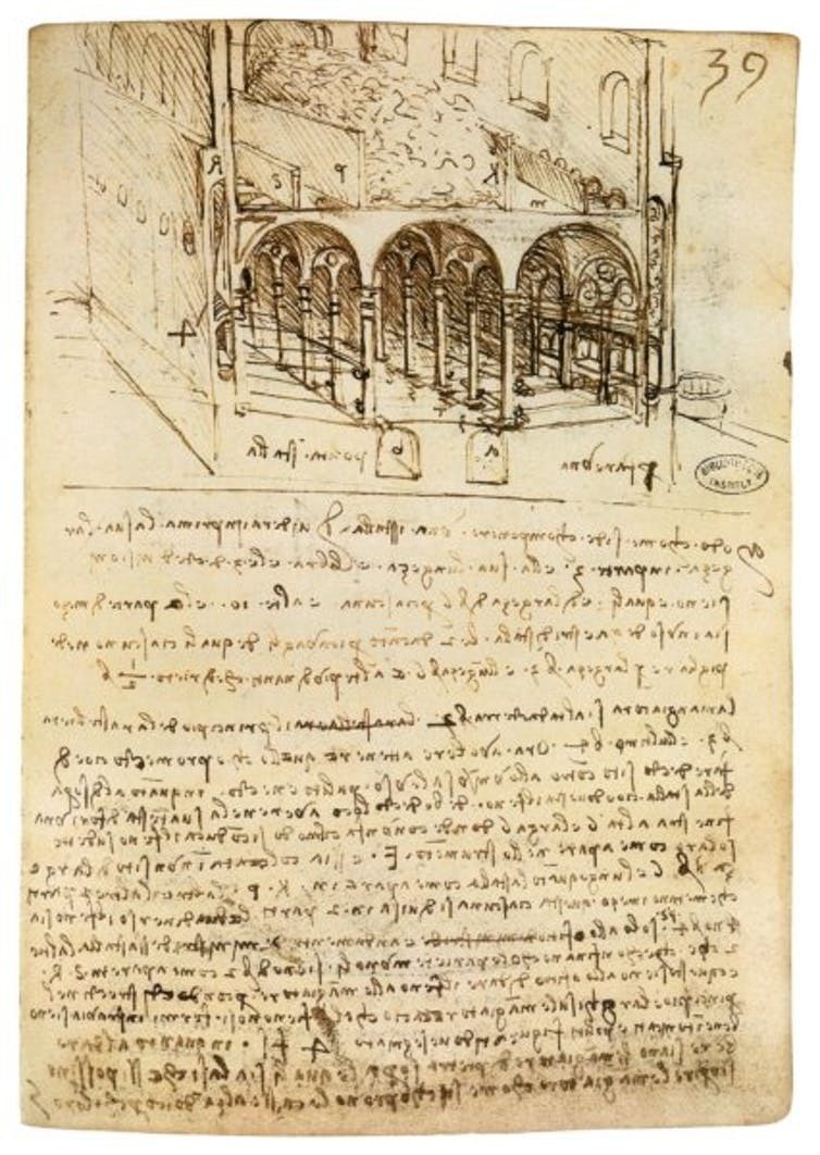 Leonardo da Vinci'nin akıllı şehir tasarımı