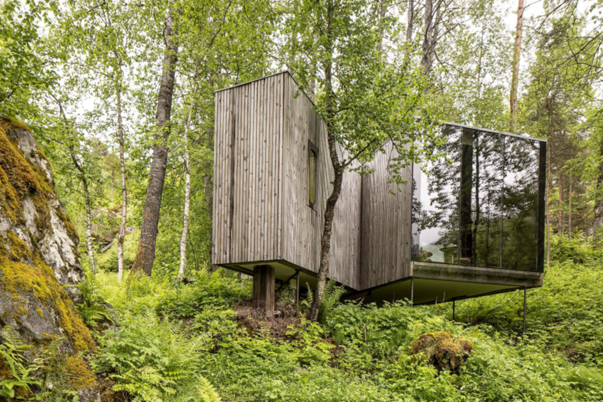Ex Machina’daki Ev Aslında Norveç'te Yeşil Bir Otel